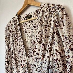 AFRM body suit with abstract pattern